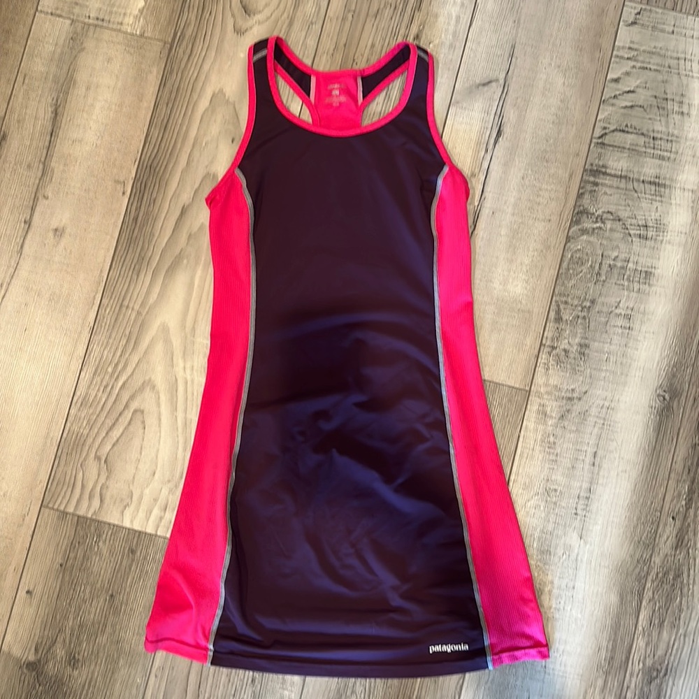 Patagonia purple pink athletic dress